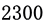 2300