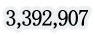 3,392,907