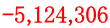 -5,124,306