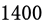 1400