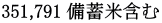 351,791 備蓄米含む