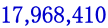 17,968,410 